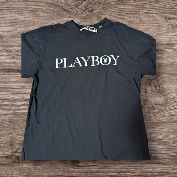 Playboy x Pacsun Black Graphic Tee Shirt - Picture 2 of 4